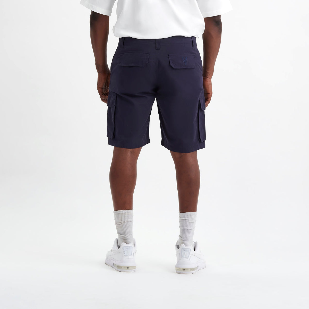 Logo Cargo Shorts Navy