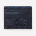 Logo Leather Card Holder Black