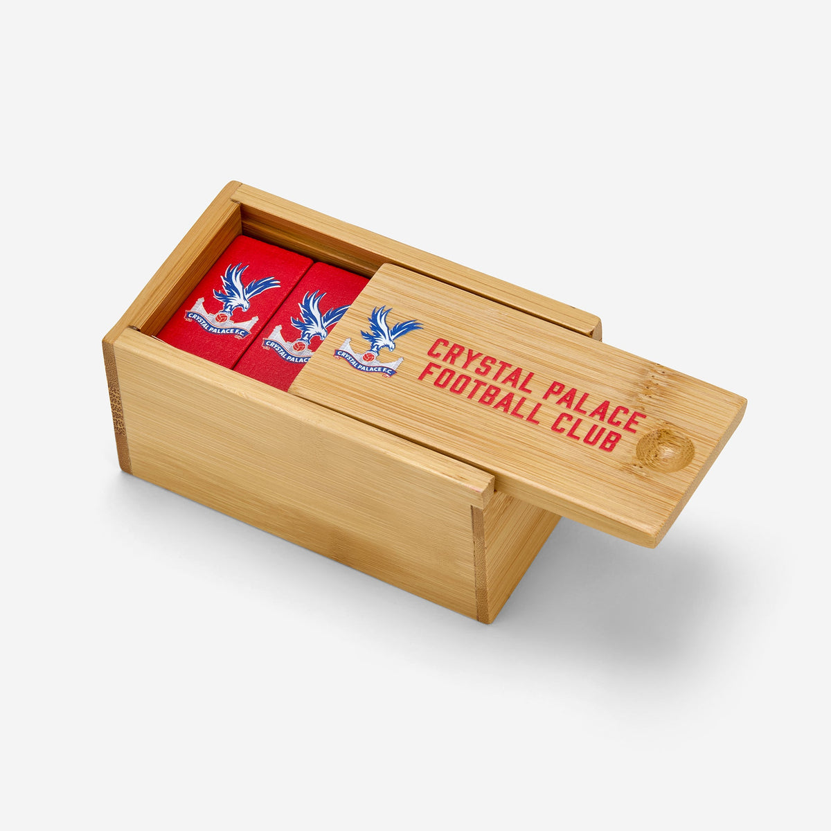 CPFC Wooden Boxed Domino Set