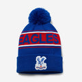 Eagles Ribbed Cuff Bobble Hat Blue