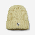Eagle Cable Knit Beanie Green