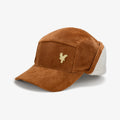 Eagle Cord Trapper Hat Brown