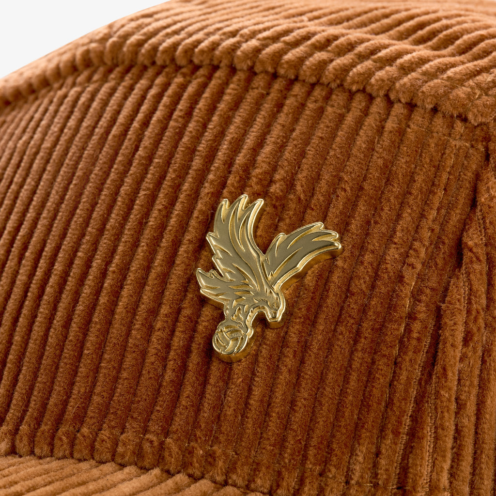 Eagle Cord Trapper Hat Brown