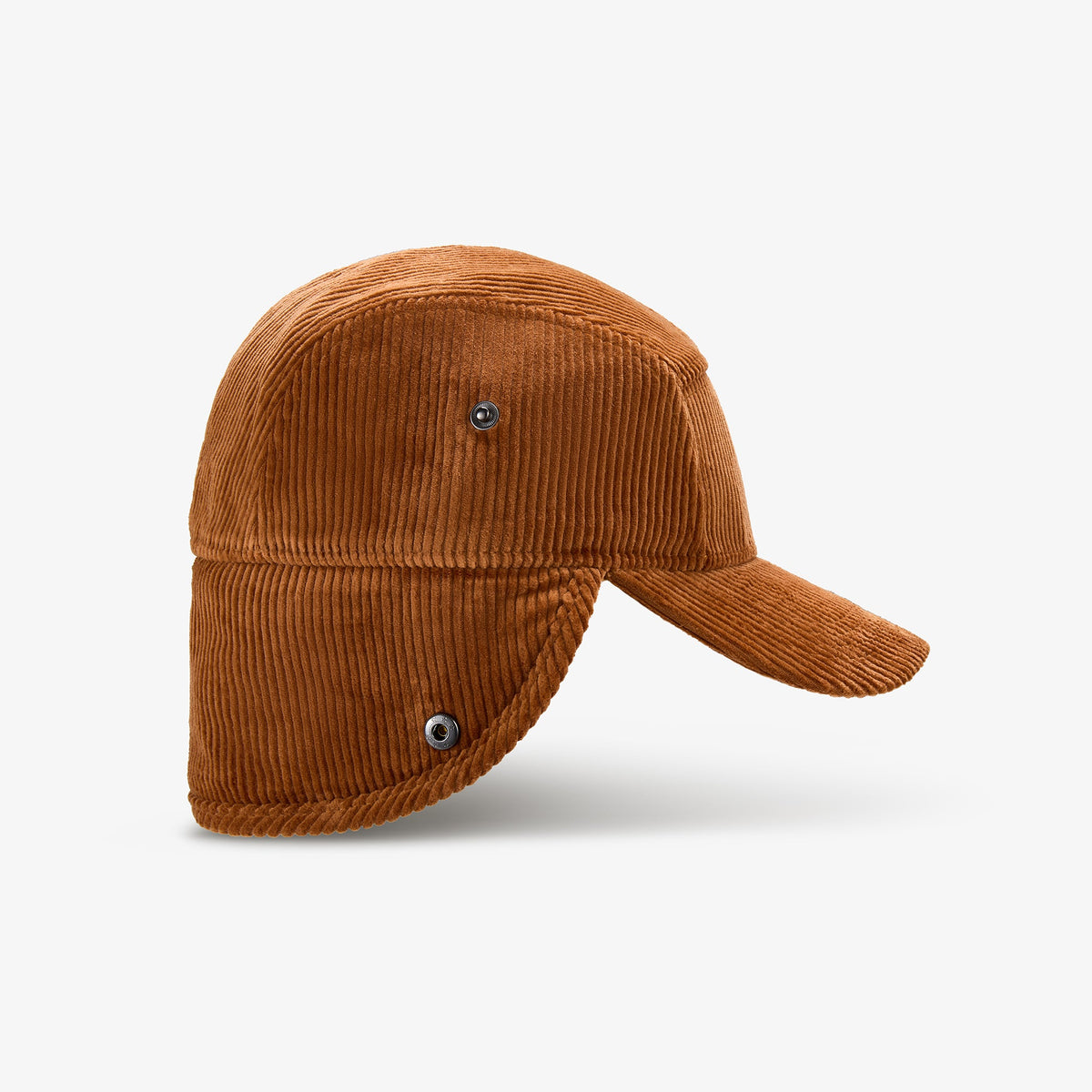 Eagle Cord Trapper Hat Brown