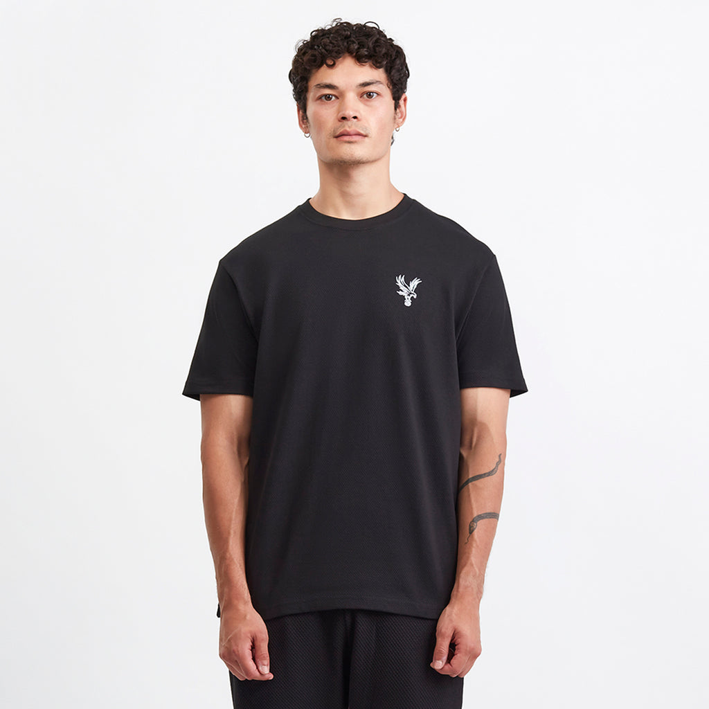 Eagle Waffle T-Shirt Black