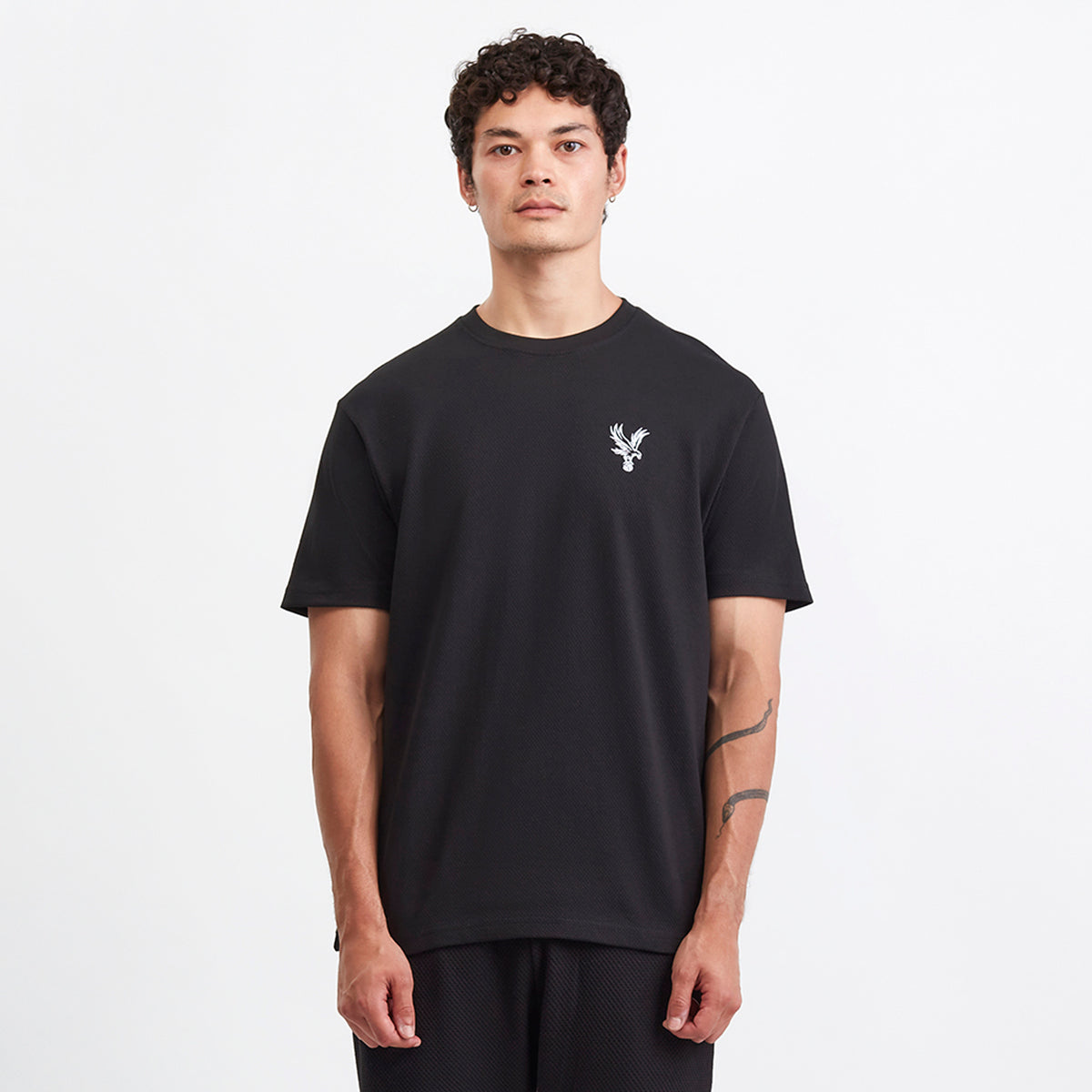 Eagle Waffle T-Shirt Black