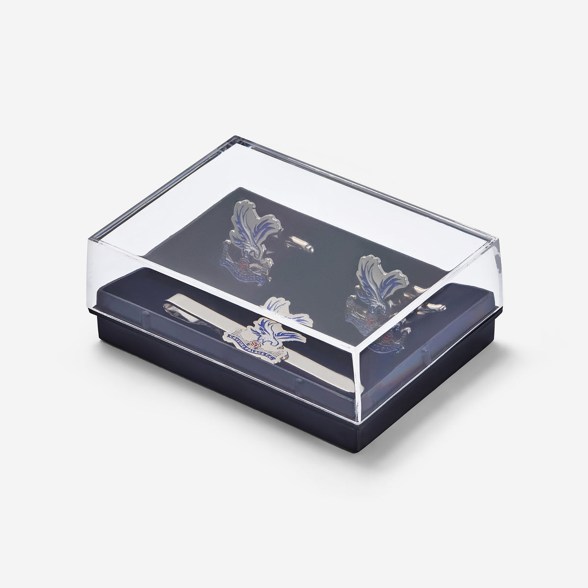 Logo Cufflinks and Tie Pin Set