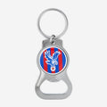Striped Bottle Opener Keyring