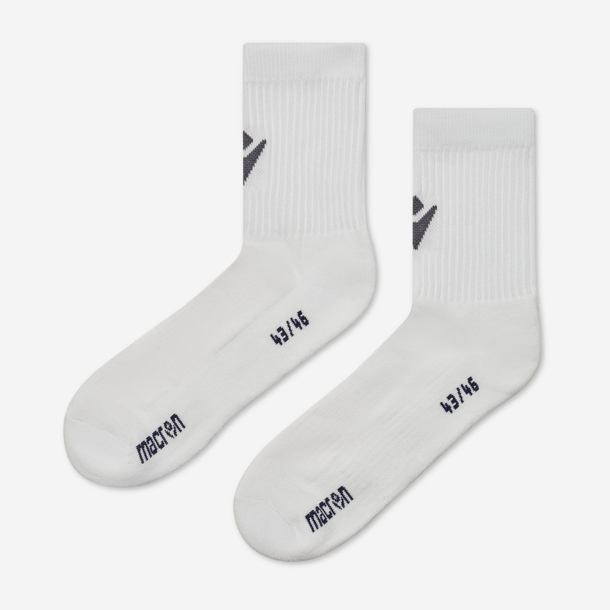 Macron Fixed Socks White (8.5-11)