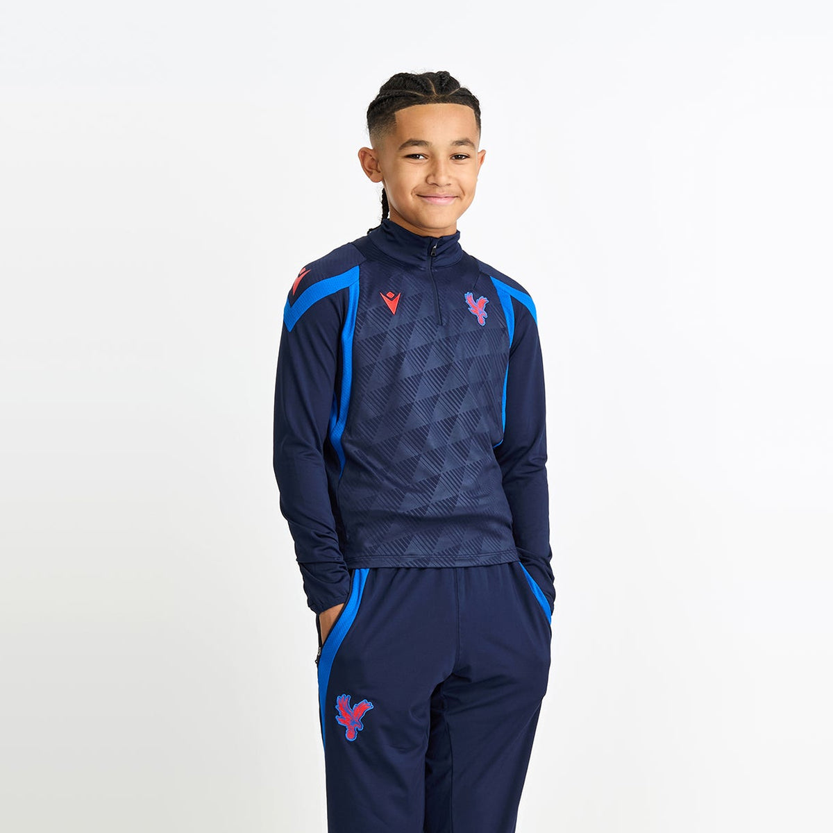 26/27 Training 1/4 Zip Sweatshirt Junior Navy