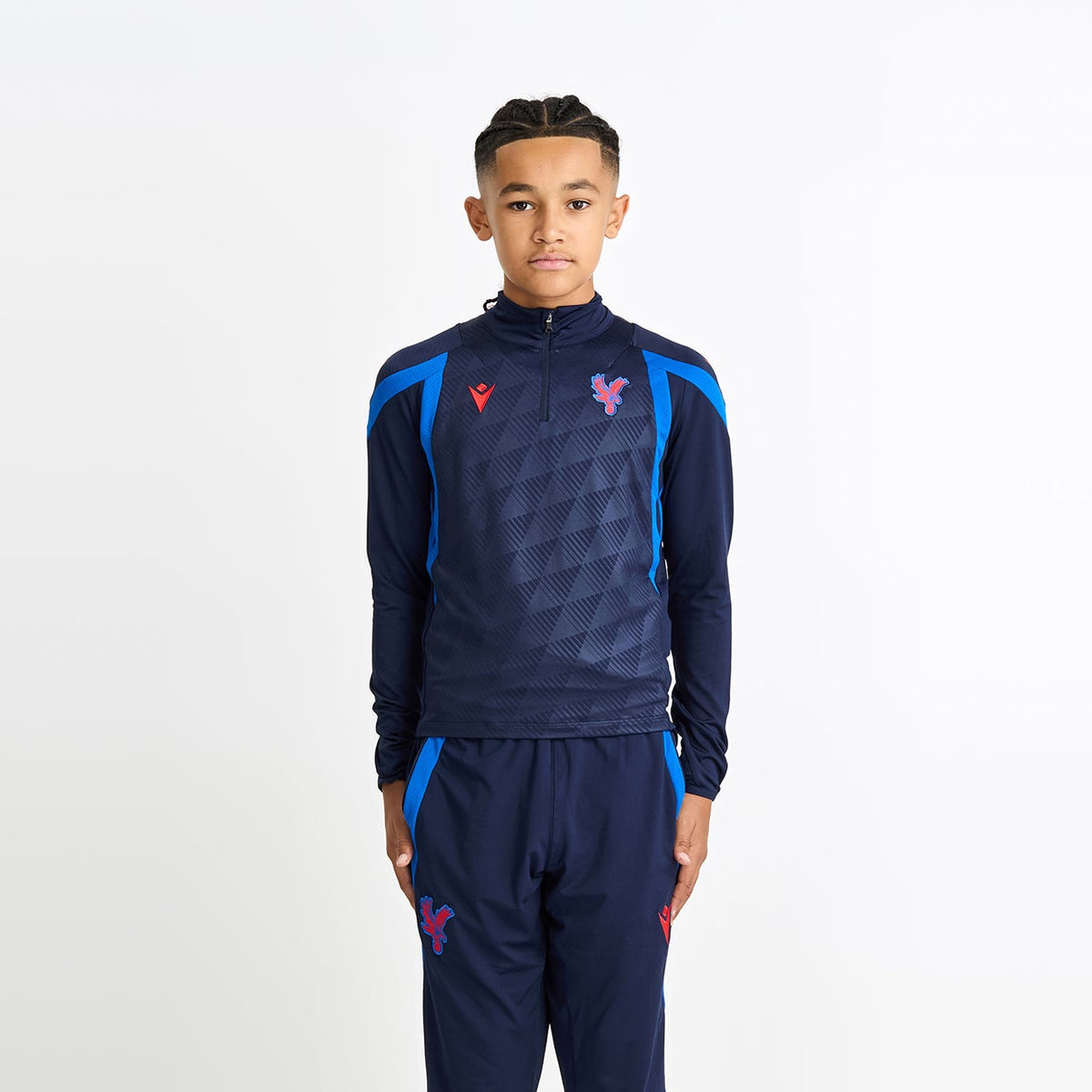26/27 Training 1/4 Zip Sweatshirt Junior Navy
