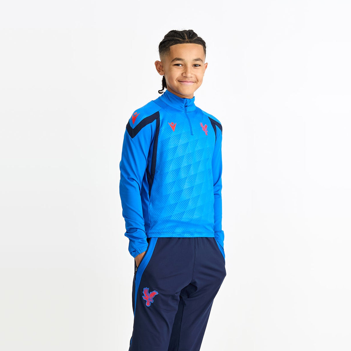 26/27 Training 1/4 Zip Sweatshirt Junior Royal