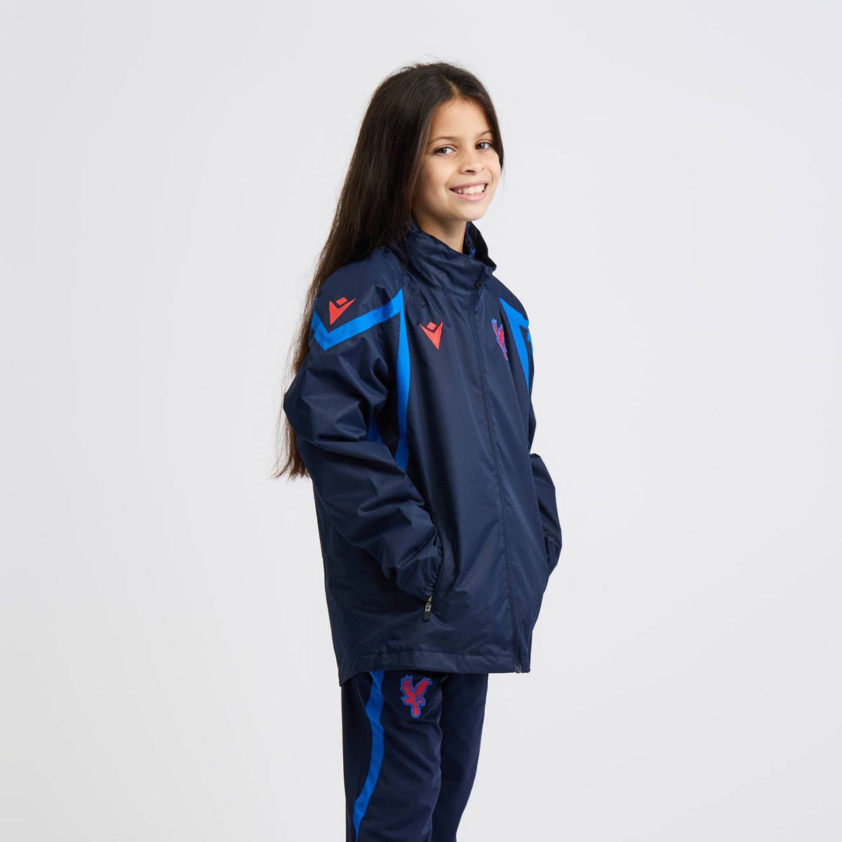 26/27 Training Shower Jacket Junior Navy