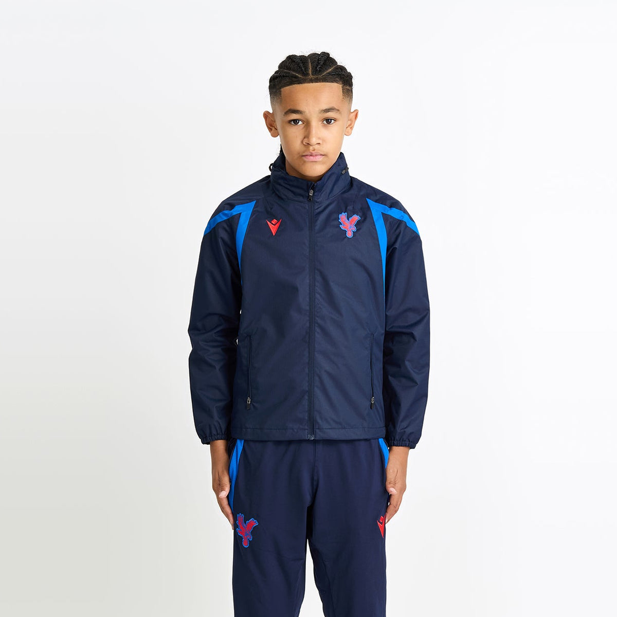 26/27 Training Shower Jacket Junior Navy
