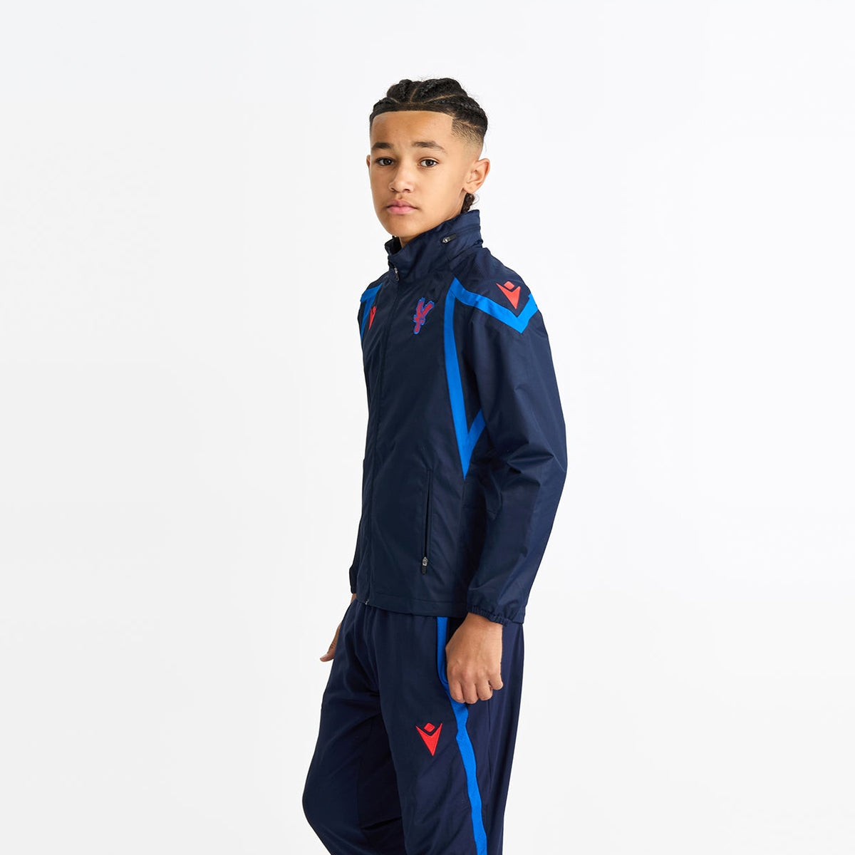 26/27 Training Shower Jacket Junior Navy