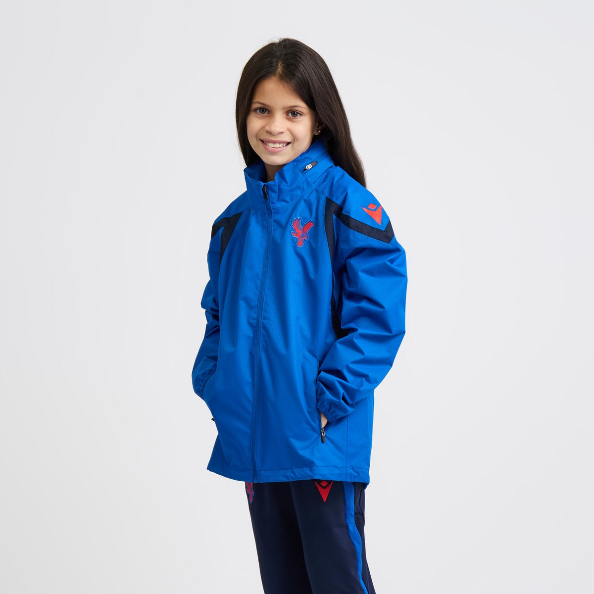 26/27 Training Shower Jacket Junior Royal