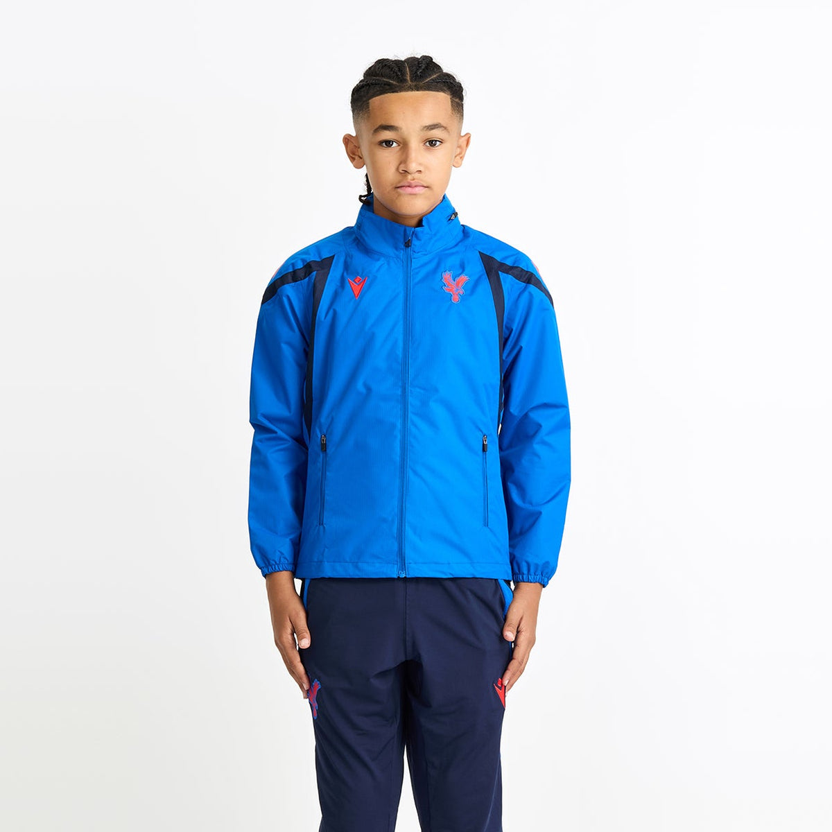 26/27 Training Shower Jacket Junior Royal