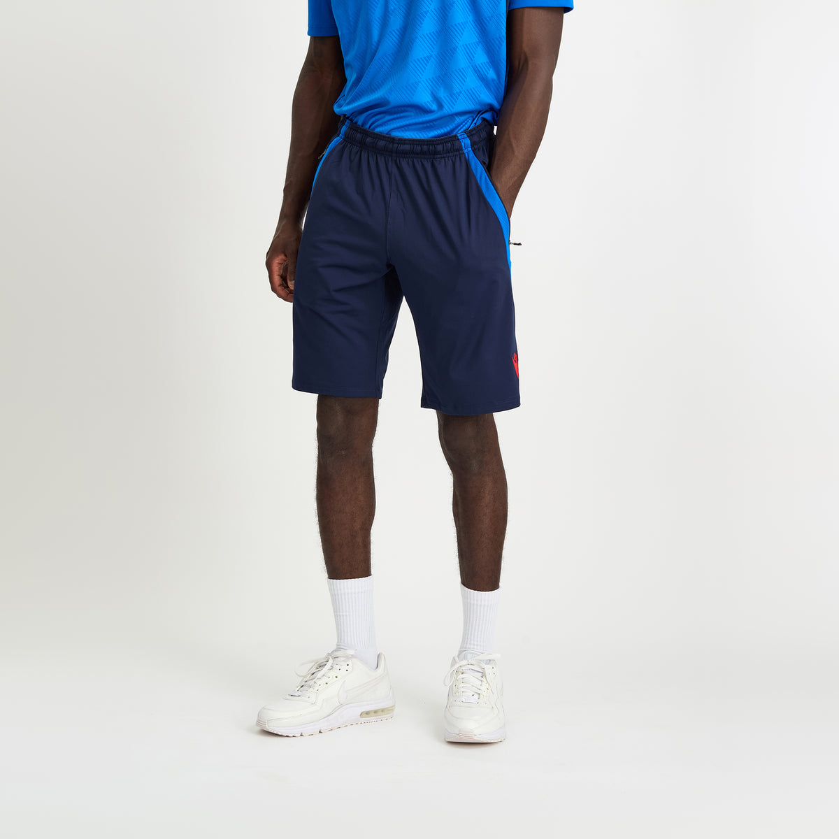 26/27 Training Zip Pocket Bermuda Shorts Navy