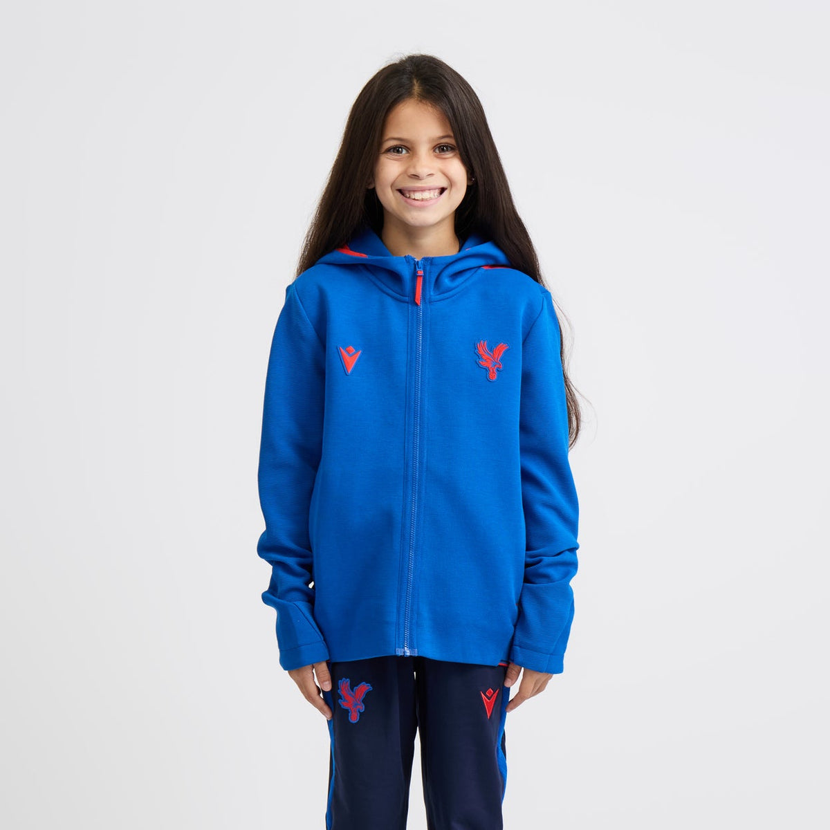 26/27 Travel FZ Hooded Sweatshirt Junior Royal