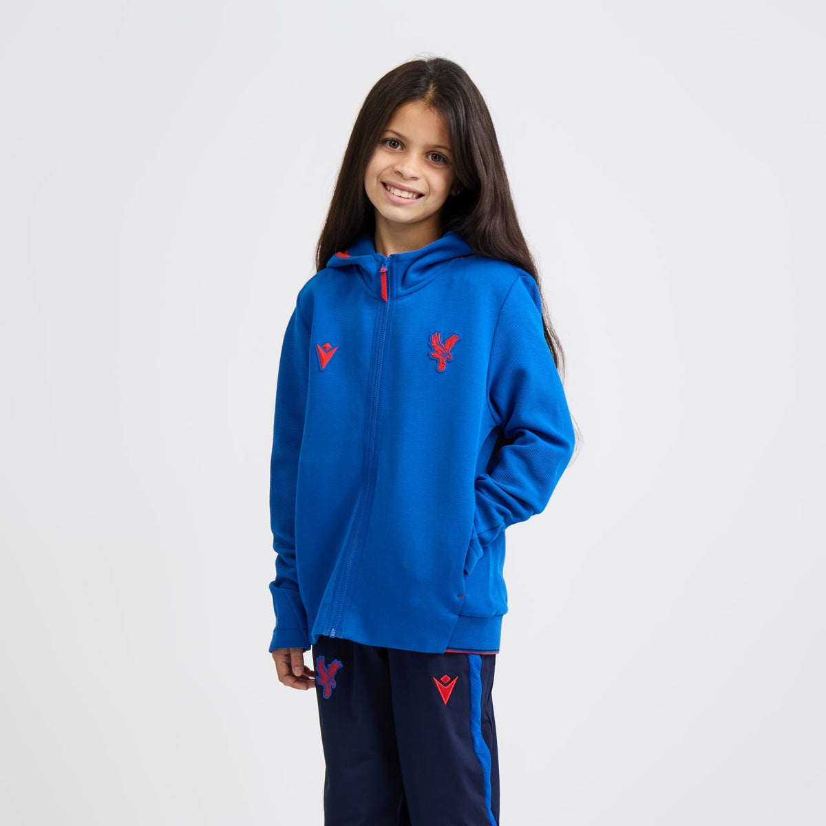 26/27 Travel FZ Hooded Sweatshirt Junior Royal