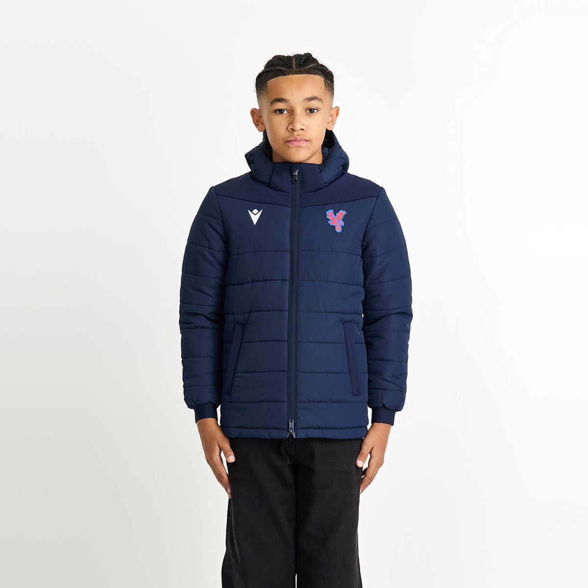 26/27 Travel Padded Jacket Junior Navy