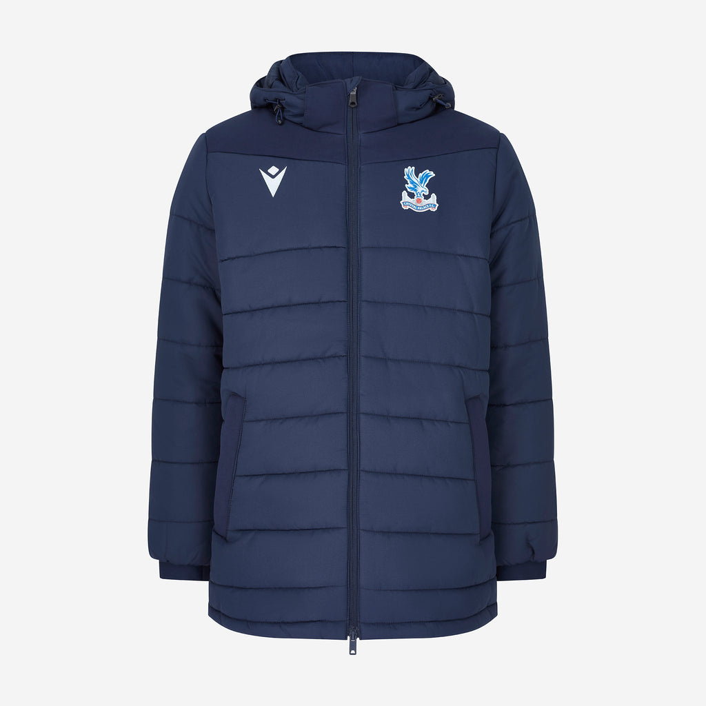 Macron Travel Bench Jacket Navy