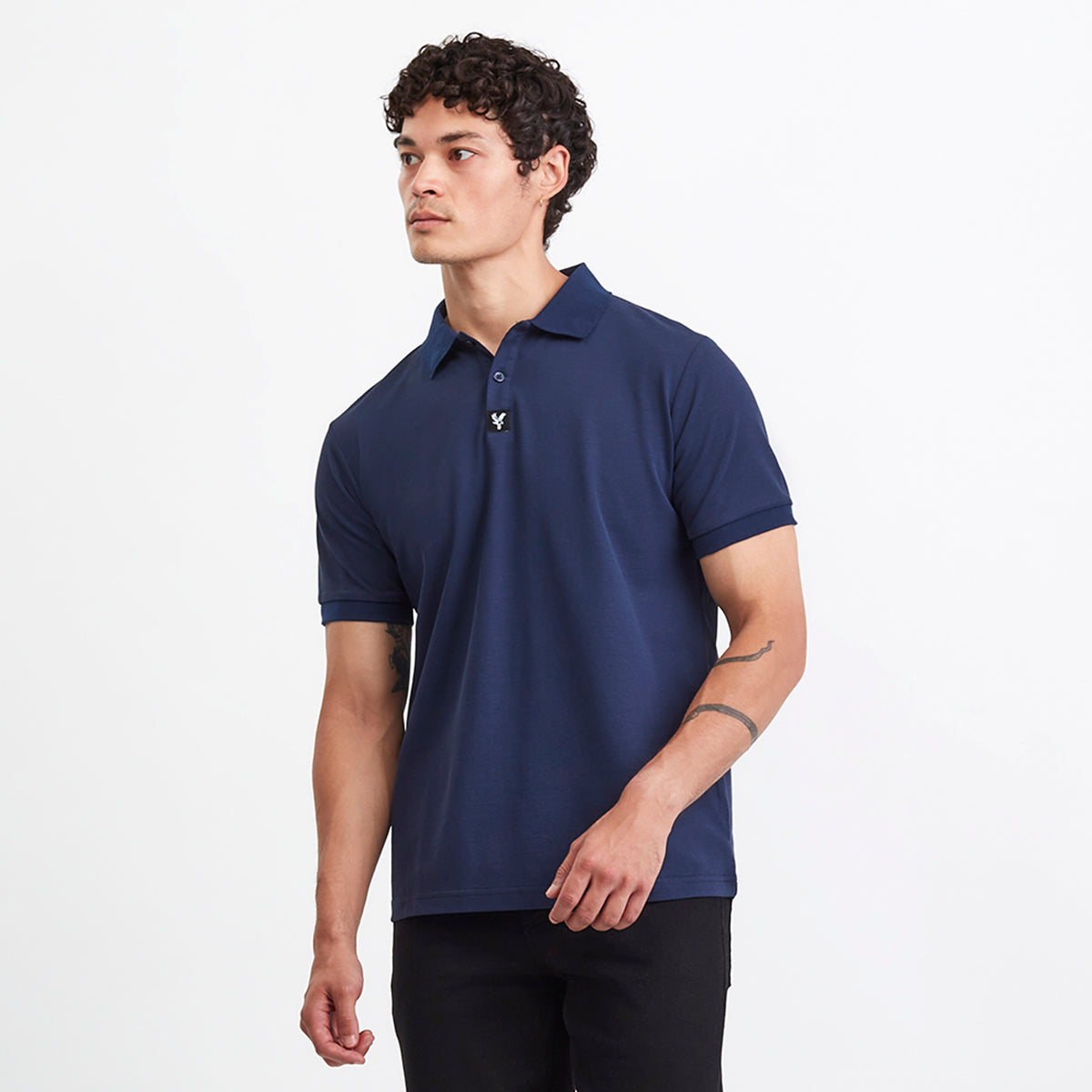 CPFC Precision Polo Shirt Navy
