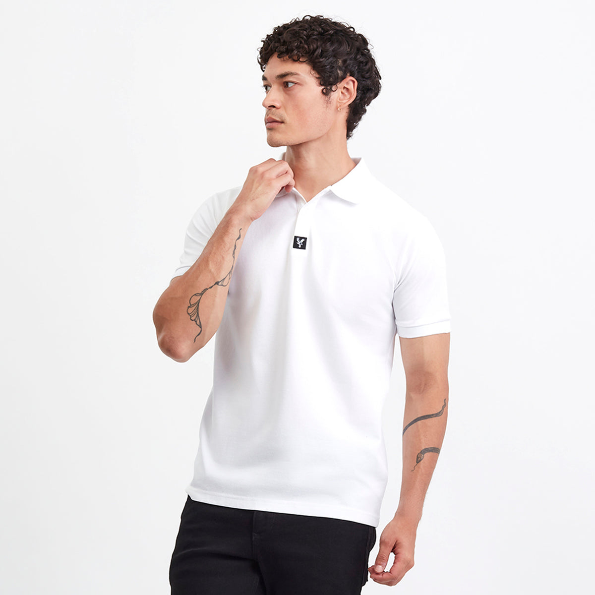 CPFC Precision Polo Shirt White