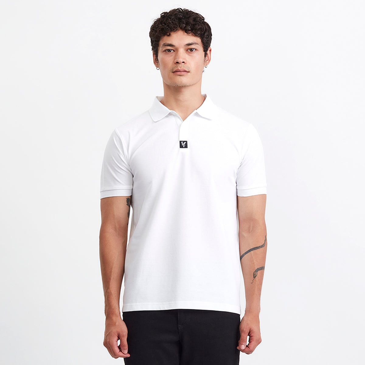 CPFC Precision Polo Shirt White