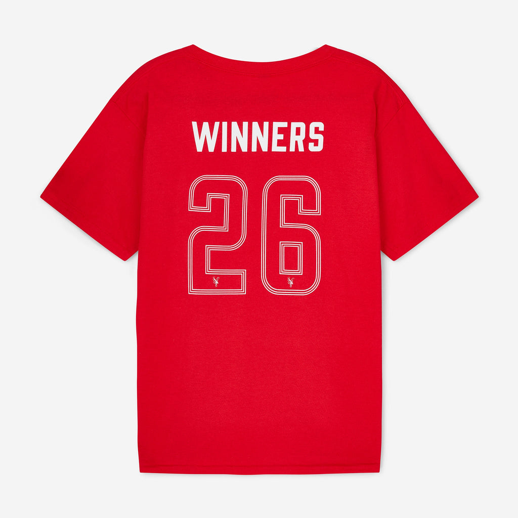 UEFA Conference League Winners T-Shirt Junior Red
