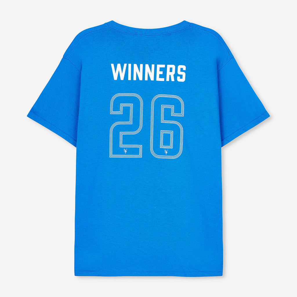 UEFA Conference League Winners T-Shirt Junior Blue