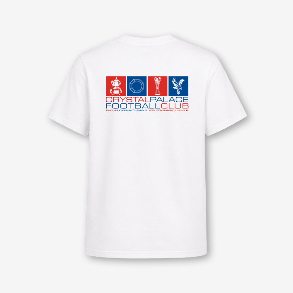 CPFC Silverware Trio T-Shirt White