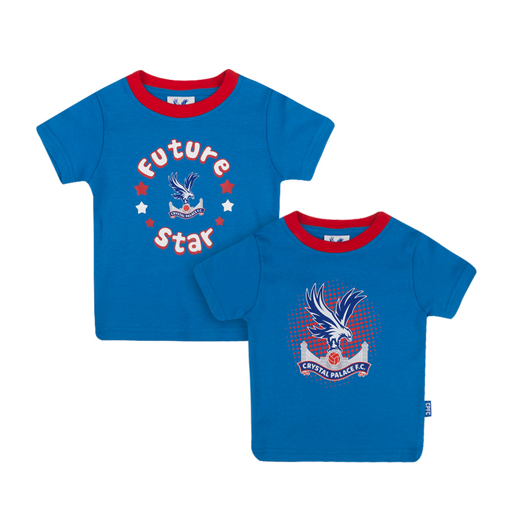 Logo Baby T-Shirts (2 pack) Red/Blue