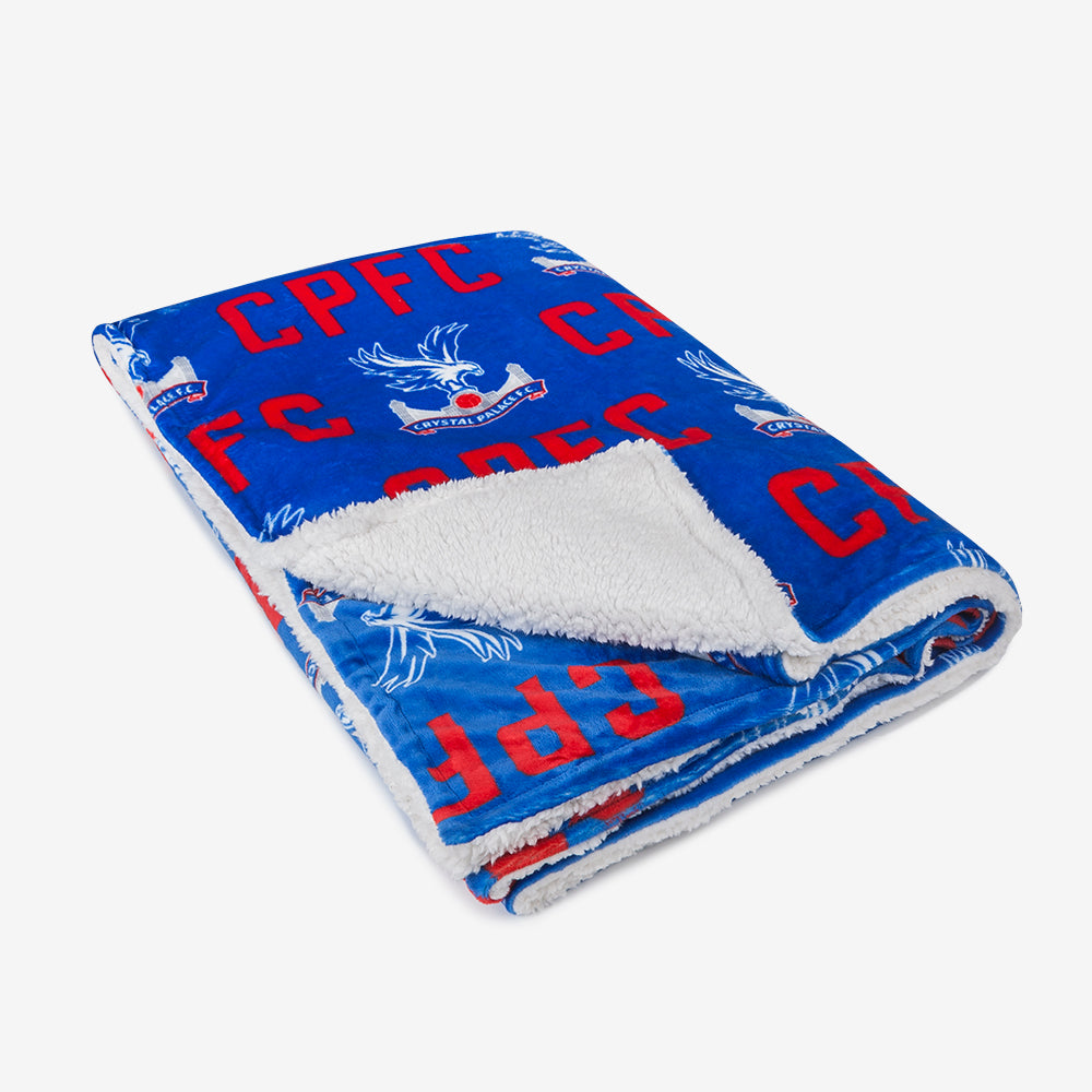 CPFC Large Sherpa Fleece Blanket