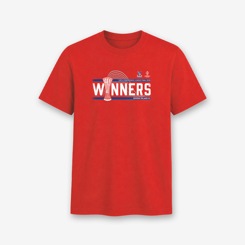 UEFA Conference League Winners T-Shirt Red