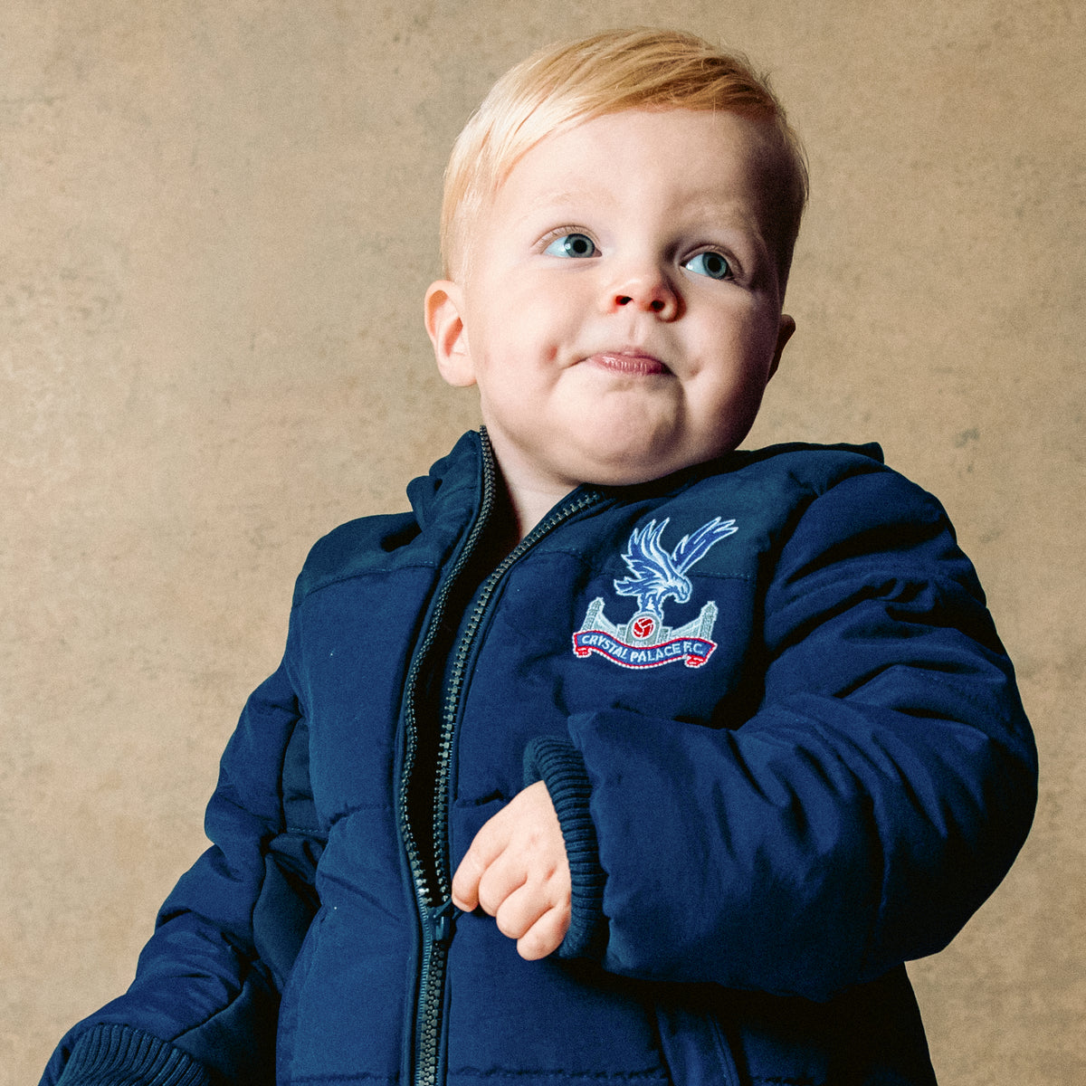 Logo Padded Jacket Toddler Navy