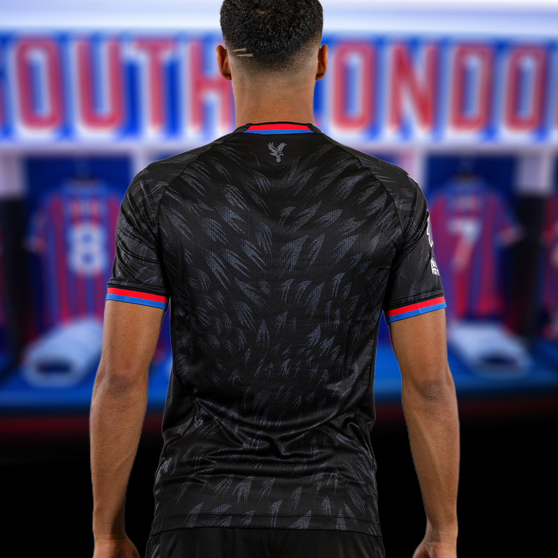 26/27 Eagle Black Shirt Junior back view