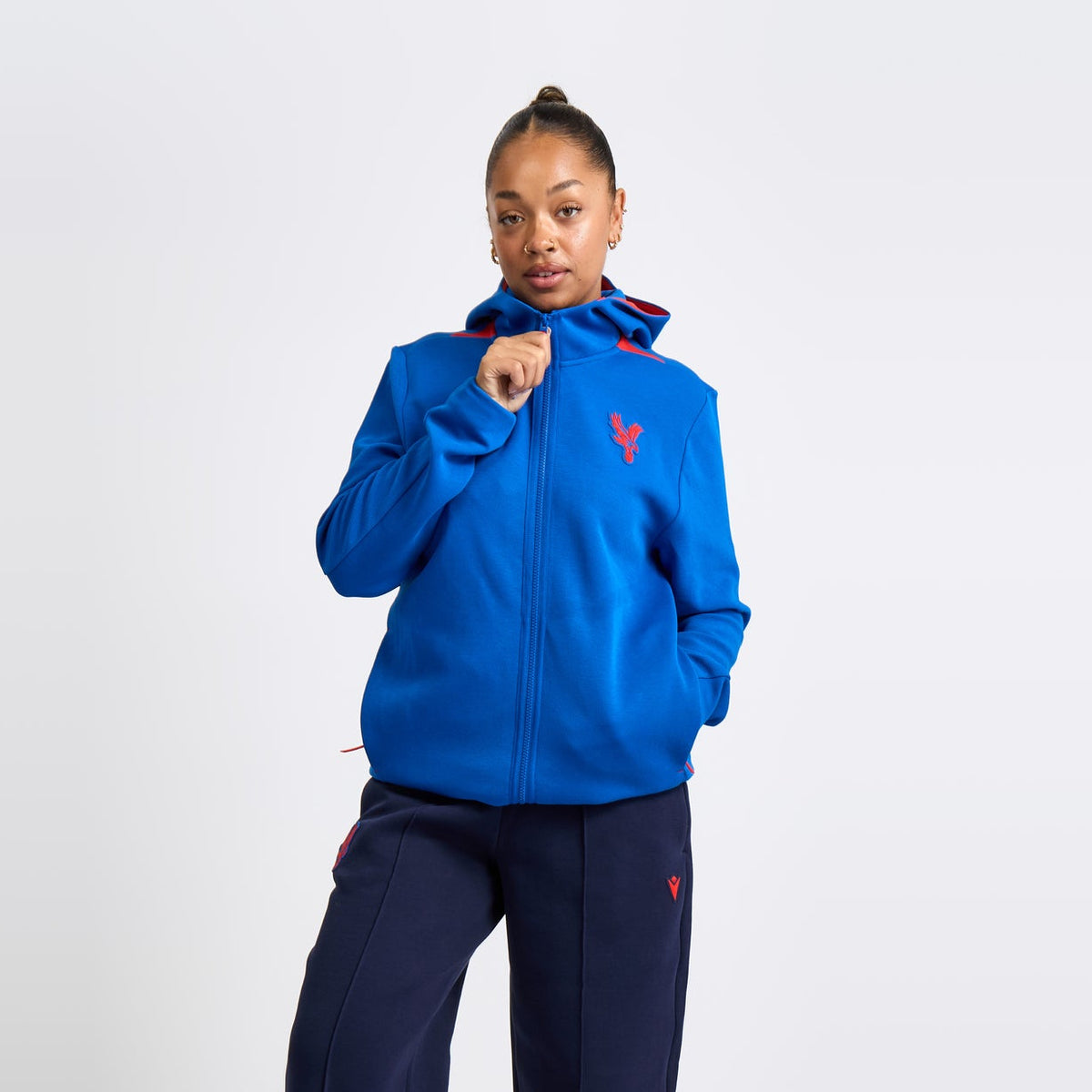 26/27 Travel FZ Hooded Sweatshirt Royal