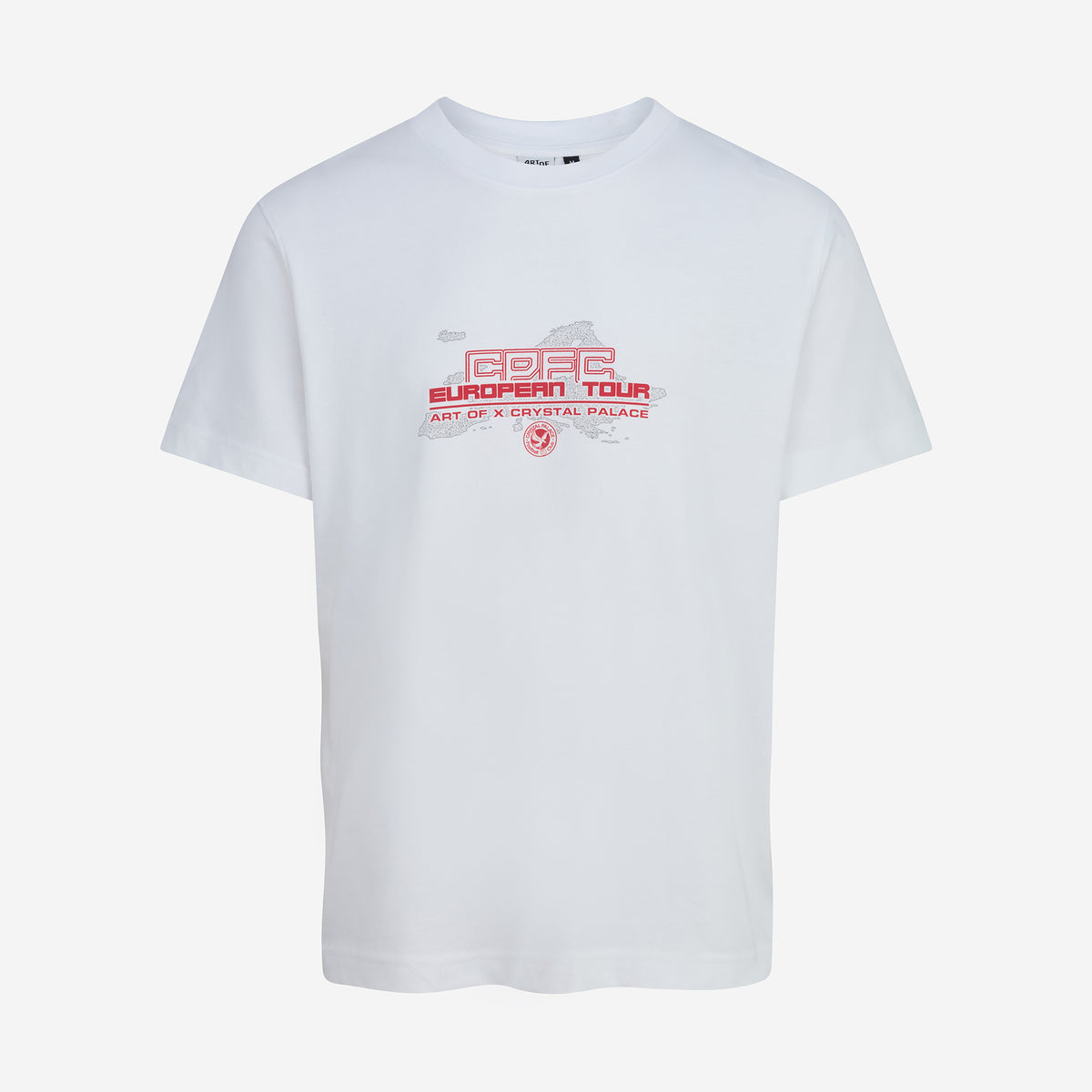 CPFC x AOF European Tour 26/27 T-Shirt White