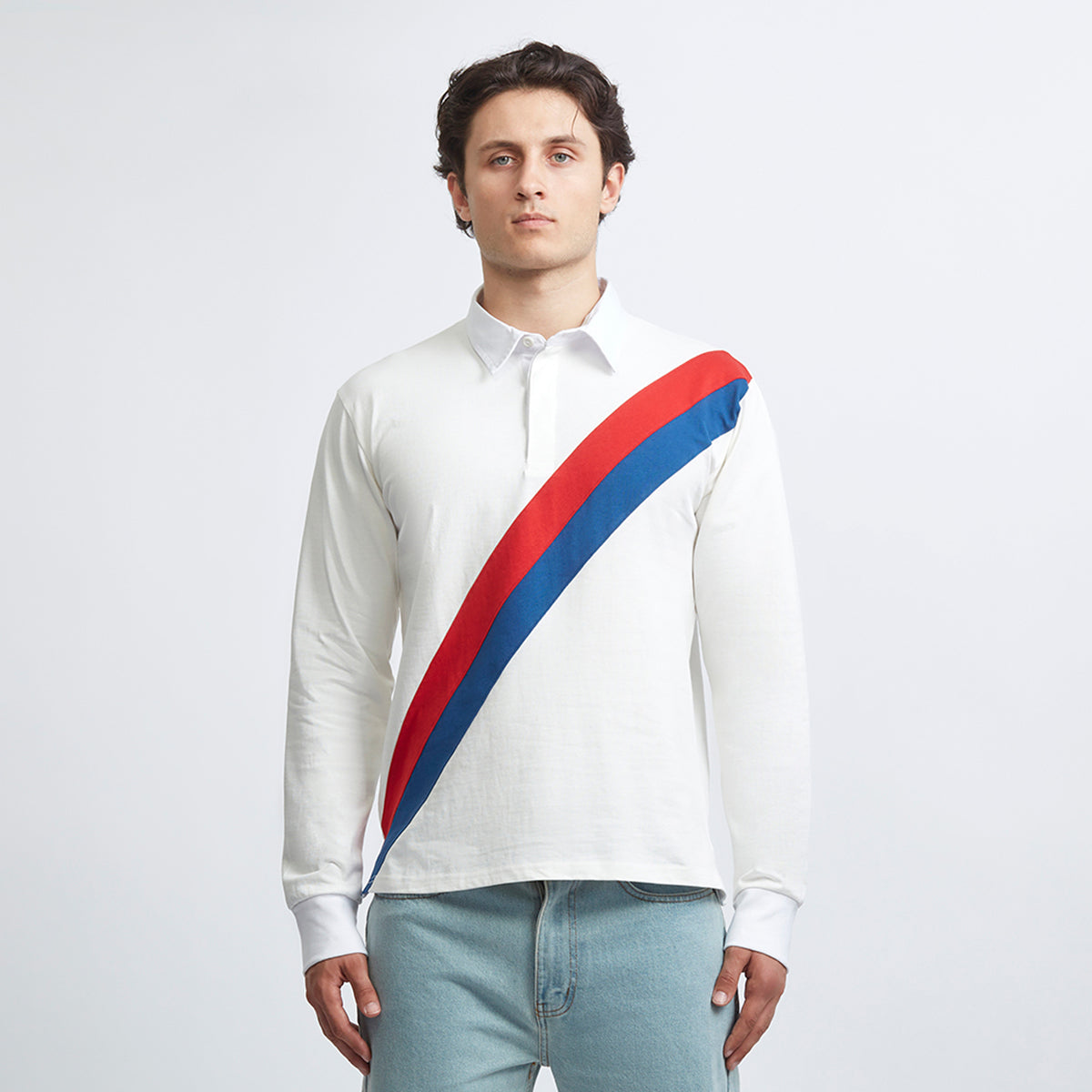 Club Classic Rugby Shirt White