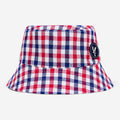 Eagle Reversible Gingham Bucket Hat
