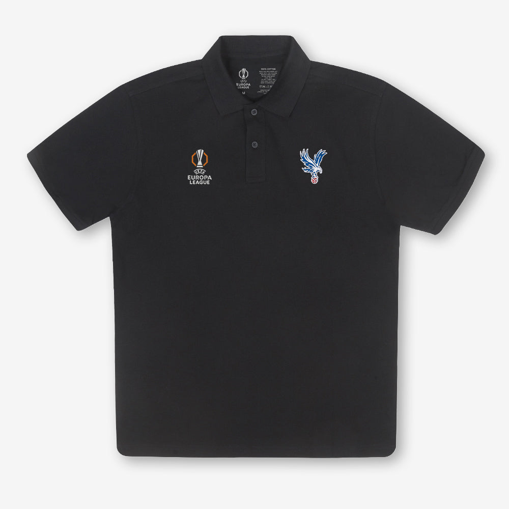 UEFA Europa League Polo Shirt Black