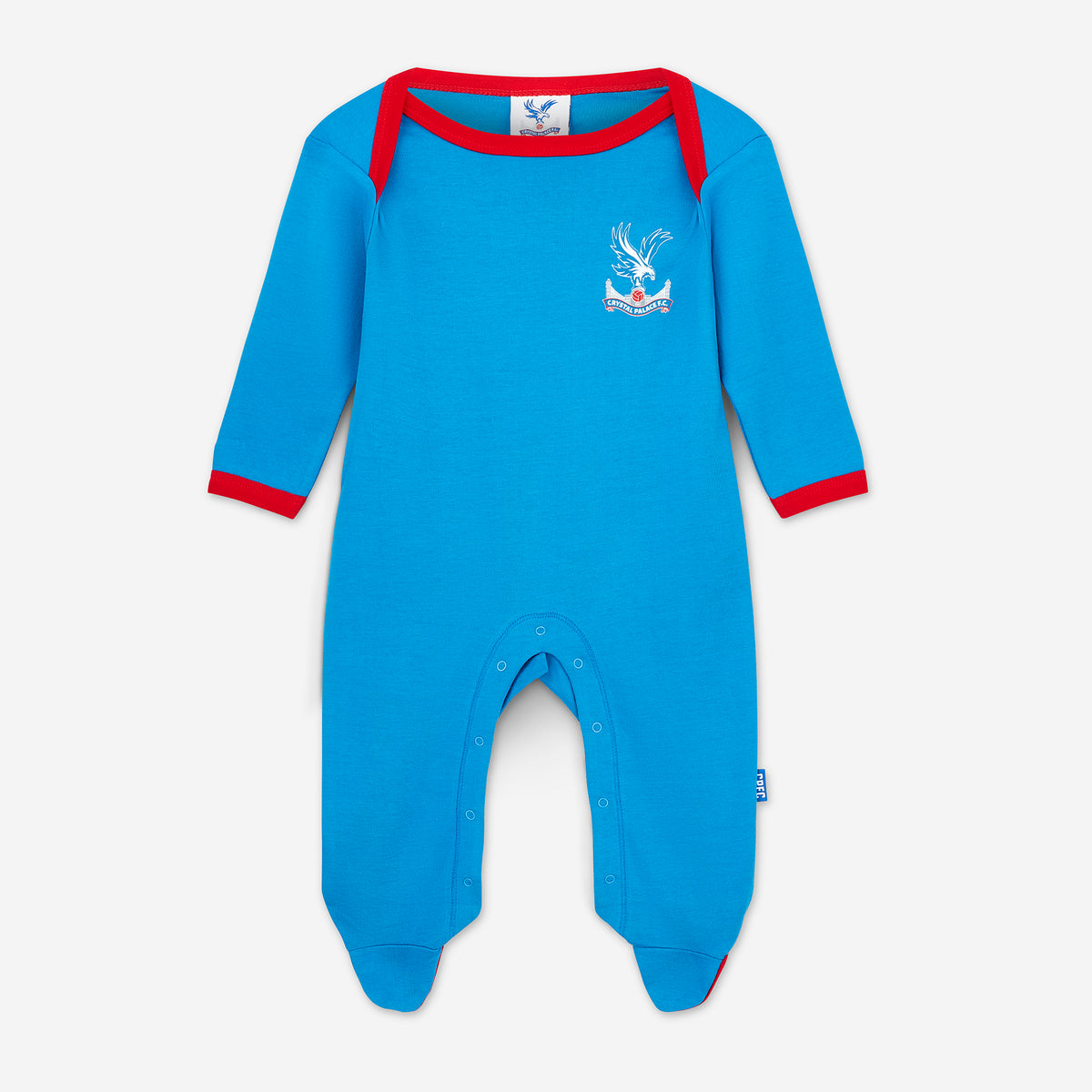 Logo Baby Sleepsuit Royal