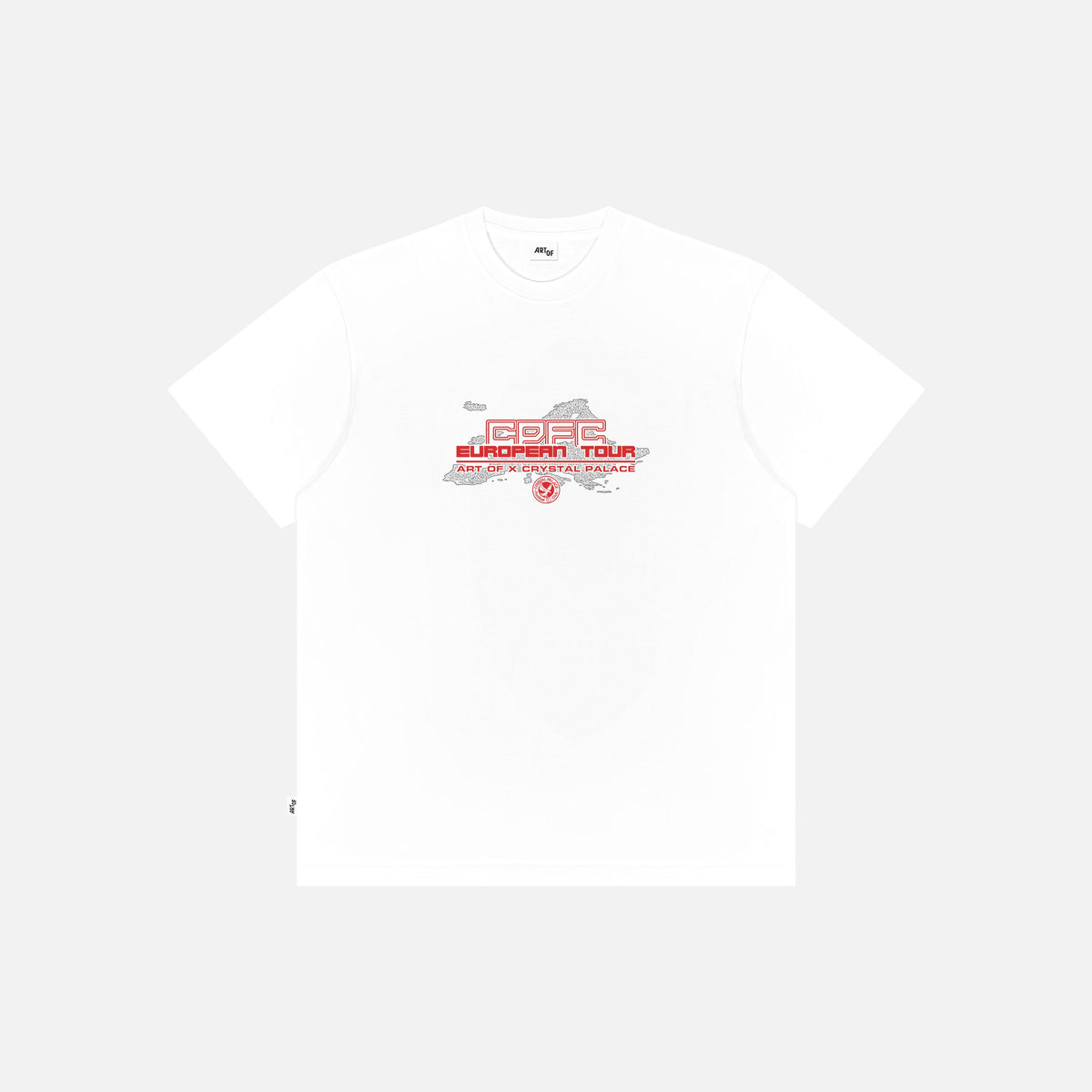 CPFC x AOF European Tour 26/27 T-Shirt White