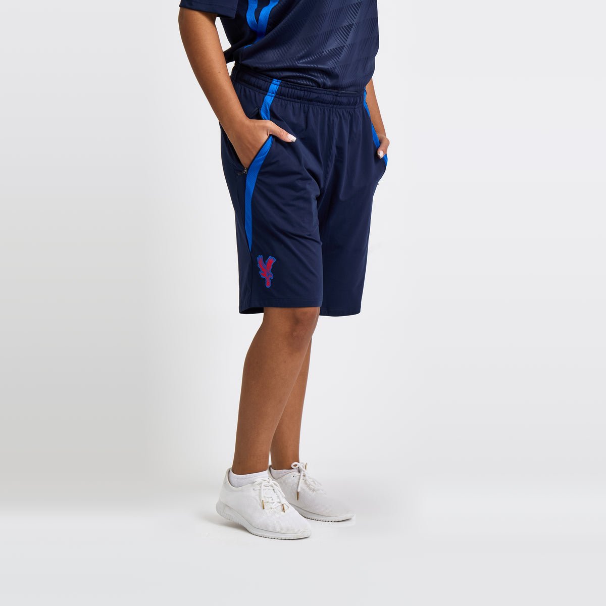 26/27 Training Zip Pocket Bermuda Shorts Navy