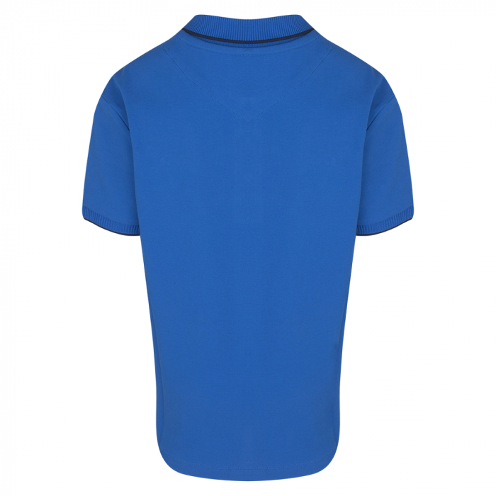 25/26 Travel Polo Shirt Junior Blue