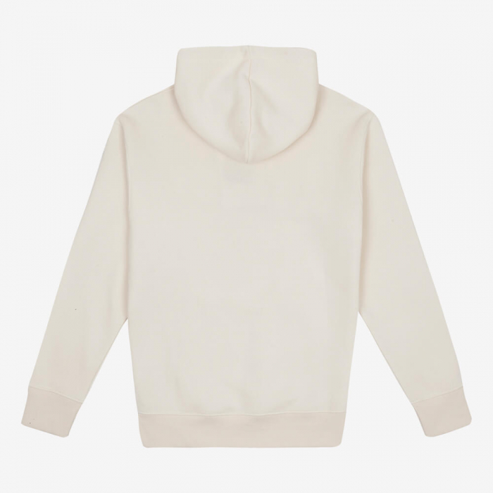 Logo Raised Rubber Hoodie Stone