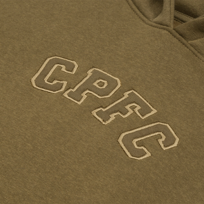 CPFC Applique Hoodie Junior Olive