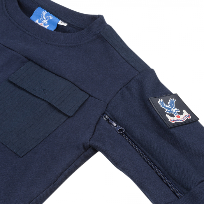 Logo Pocket Sweatshirt Junior Navy