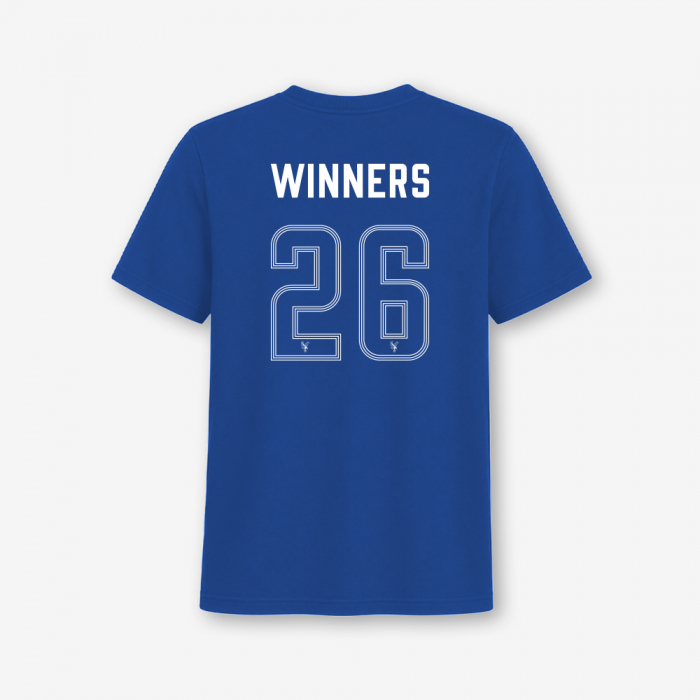 UEFA Conference League Winners T-Shirt Blue